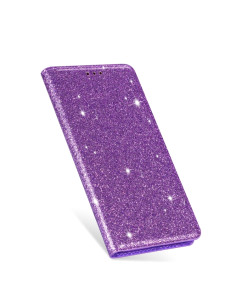 Cover Galaxy A40 Pelle Glitterato | Melacompro 2