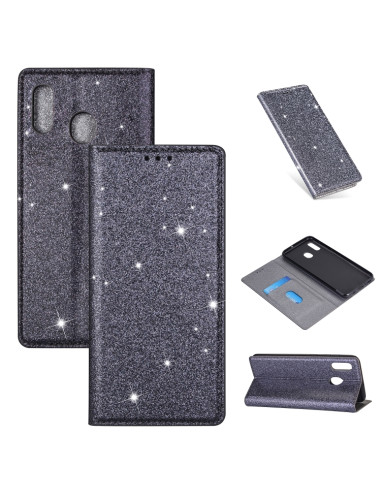 Cover Galaxy A40 Pelle Glitterato | Melacompro