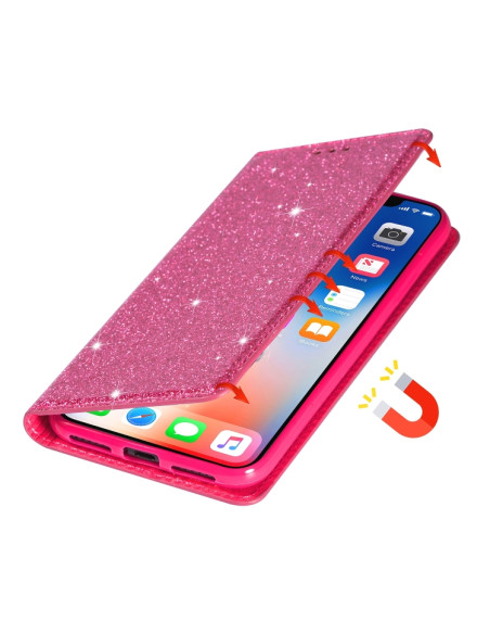 Cover Galaxy A40 Pelle Glitterato | Melacompro