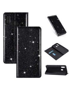 Cover Galaxy A40 Pelle Glitterato con Magnetico