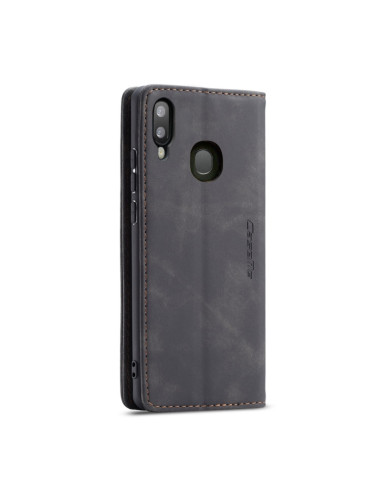 Cover Galaxy A40 Pelle Nero Portafoglio | Melacompro