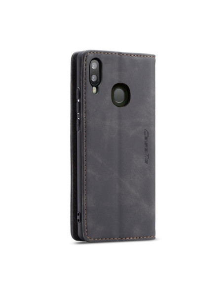 Cover Galaxy A40 Pelle Nero Portafoglio | Melacompro