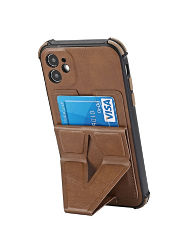 Cover iPhone 11 Antiurto Marrone | Melacompro