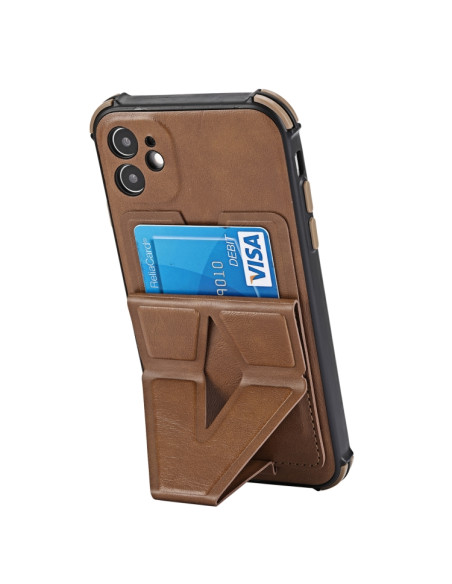 Cover iPhone 11 Antiurto Marrone | Melacompro