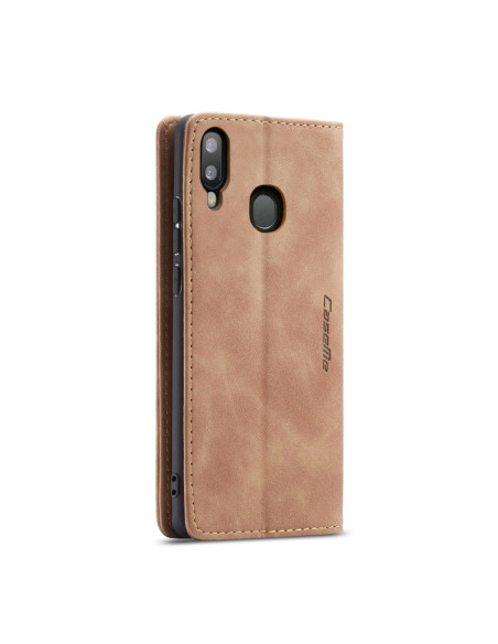 Cover Galaxy A20e Pelle Crazy Horse Marrone | Melacompro