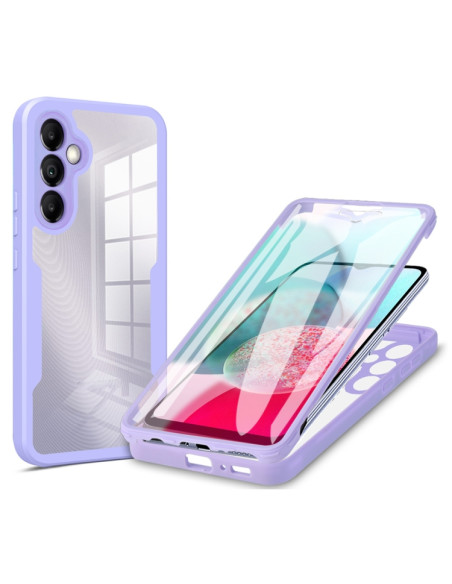 Cover Galaxy A34 5G Acrylic TPU Verde Viola | Melacompro