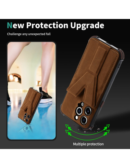 Cover iPhone 11 Antiurto Marrone | Melacompro