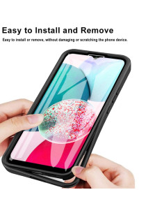 Cover Galaxy A34 5G Acrylic TPU Verde Blu | Melacompro 2