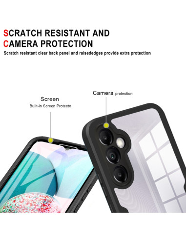 Cover Galaxy A34 5G Acrylic TPU Verde Blu | Melacompro