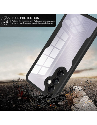 Cover Galaxy A34 5G Acrylic TPU Verde Blu | Melacompro