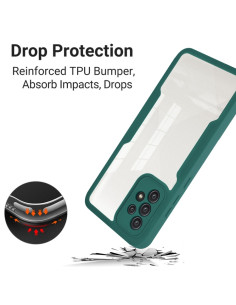 Cover Galaxy A52 5G Antiurto Acrylic TPU Nero | Melacompro 2