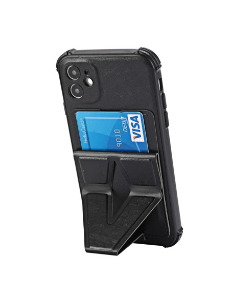 Cover iPhone 11 Antiurto Marrone Nero | Melacompro