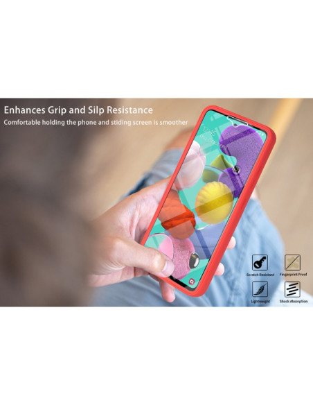 Cover Galaxy A51 4G Antiurto Verde | Melacompro