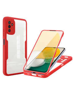 Cover Galaxy A13 5G Acrilico TPU Protezione 360° Rosso