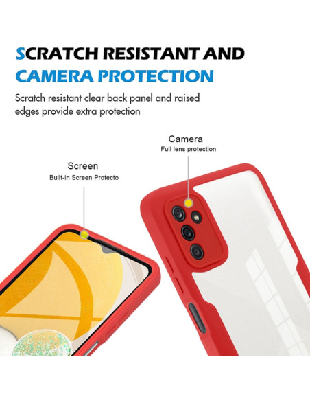 Cover Galaxy A13 5G Antiurto Verde Nero | Melacompro