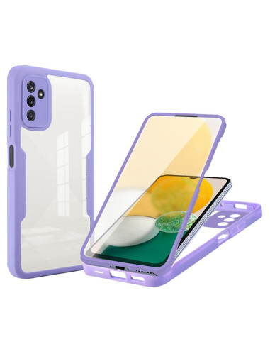 Cover Galaxy A13 5G Antiurto Verde Viola | Melacompro