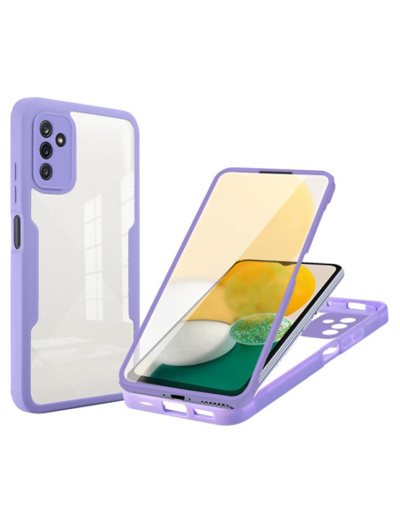 Cover Galaxy A13 5G Antiurto Verde Viola | Melacompro