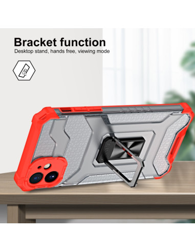 Cover iPhone 11 PC TPU Antiurto Rosso | Melacompro