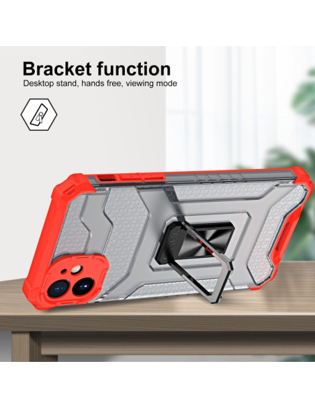 Cover iPhone 11 PC TPU Antiurto Rosso | Melacompro