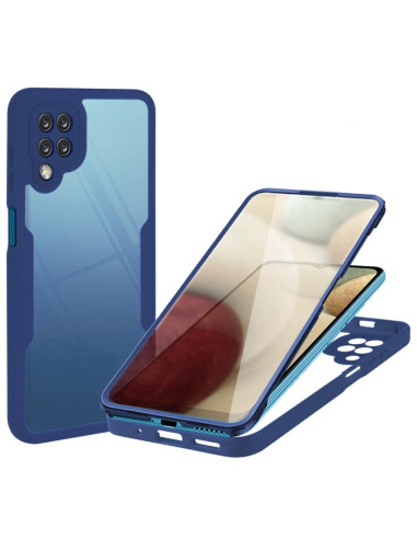Cover Galaxy A12 Acrilico TPU Protezione Blu | Melacompro