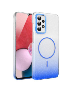 Cover Galaxy A13 4G MagSafe Glitterato Antiurto