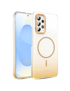 Cover Galaxy A53 5G MagSafe Glitterato Nero