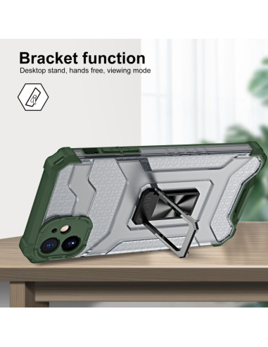 Cover iPhone 11 PC TPU Antiurto Grigio | Melacompro