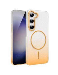 Cover Galaxy S23 5G MagSafe Diamante Glitterato Nero