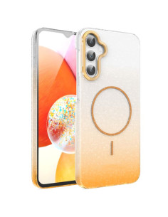 Cover Galaxy A14 MagSafe Glitterato Viola | Melacompro