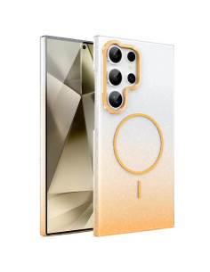 Cover Galaxy S24 Ultra MagSafe Antiurto Glitterato