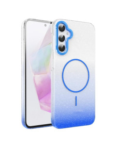 Cover Galaxy A35 5G MagSafe Glitterato Antiurto