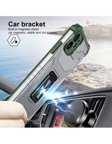 Cover iPhone 11 PC TPU Antiurto Grigio | Melacompro