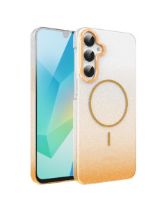 Cover Galaxy A16 5G MagSafe Glitterato Nero