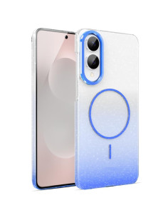 Cover Galaxy S25 5G TPU MagSafe Glitterato Nero