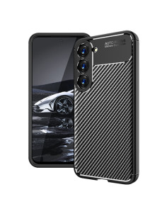 Cover Galaxy S23 TPU Fibra di Carbonio Antiurto Nero