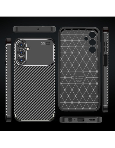 Cover Galaxy A15 TPU Fibra di Carbonio Nero | Melacompro