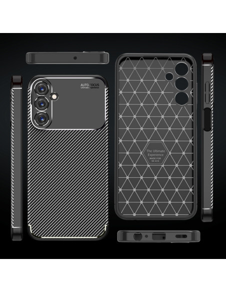 Cover Galaxy A15 TPU Fibra di Carbonio Nero | Melacompro