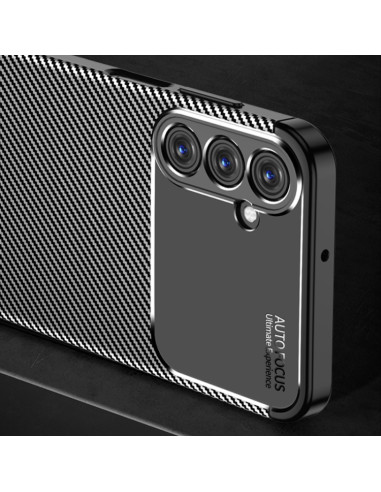 Cover Galaxy A15 TPU Fibra di Carbonio Nero | Melacompro