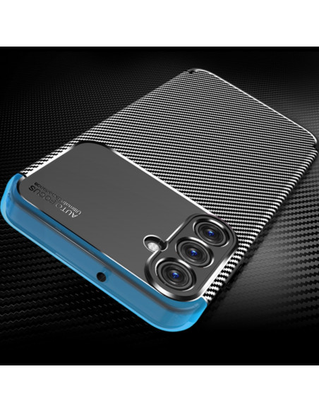 Cover Galaxy A15 TPU Fibra di Carbonio Nero | Melacompro