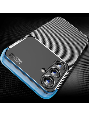 Cover Galaxy A35 TPU Fibra di Carbonio Nero | Melacompro