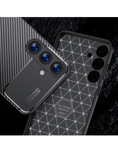 Cover Galaxy S25 Edge 5G Fibra Carbonio Nero | Melacompro 2