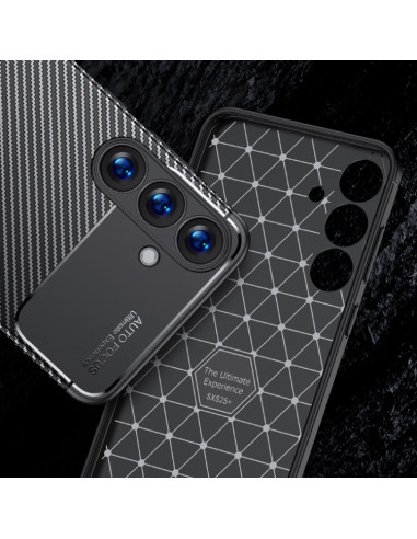 Cover Galaxy S25 Edge 5G Fibra Carbonio Nero | Melacompro