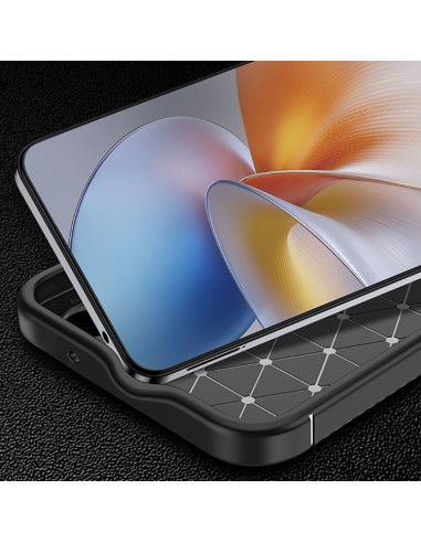 Cover Galaxy S25 Edge 5G Fibra Carbonio Nero | Melacompro