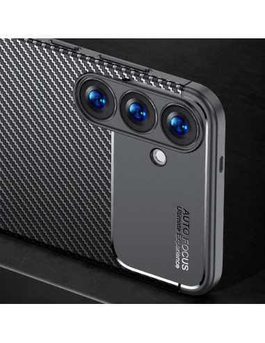 Cover Galaxy S25 Edge 5G Fibra Carbonio Nero | Melacompro