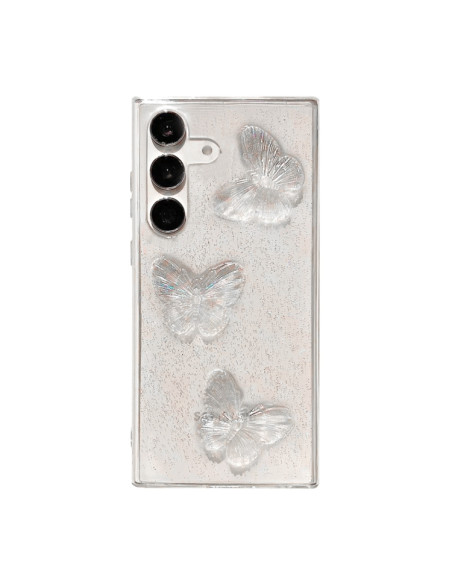 Cover Galaxy A54 5G Trasparente TPU Farfalle | Melacompro