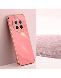 Cover Realme 12 Pro+ TPU PC Viola Trasparente Hawthorn Rosso