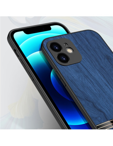 Cover iPhone 11 Antiurto Marrone Wood | Melacompro