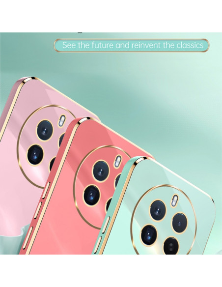 Cover Realme 12+ TPU Menta Rosa | Melacompro
