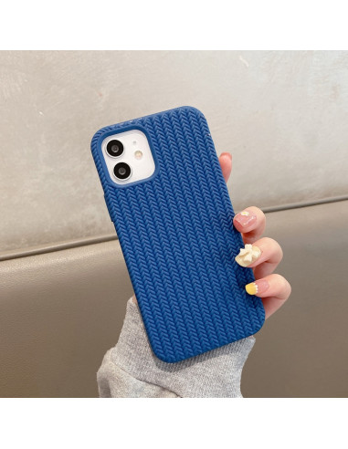 Cover iPhone 11 Silicone Blu Mare | Melacompro