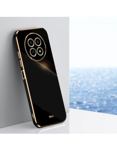 Cover Realme 12 5G TPU Blu Scuro Magic Shield Nero